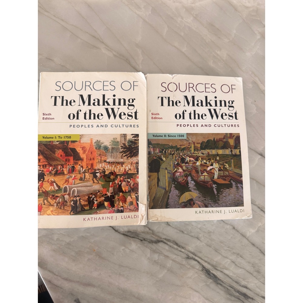 Sources of The Making of the West Vol 1 & 2 6th Ed AP HISTORY people and culture